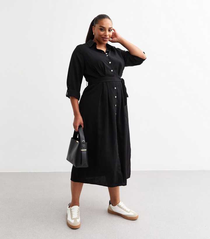 new look black pleated dress Black Satin Pleated Midaxi Wrap Dress