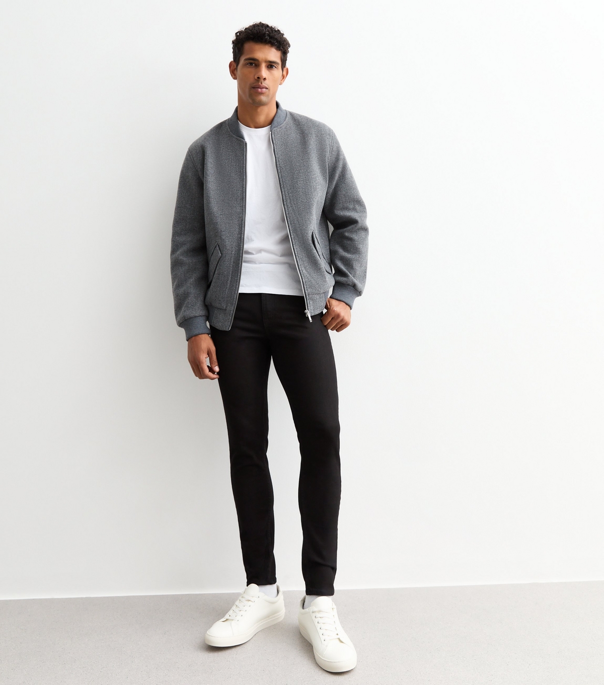 Men's Black Skinny Jeans New Look