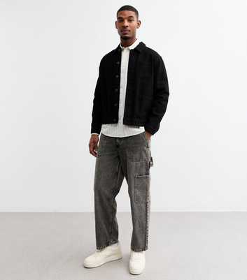 Grey Relaxed Carpenter Jeans