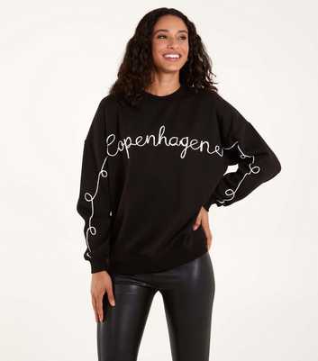 Blue Vanilla Black Copenhagen Logo Sweatshirt