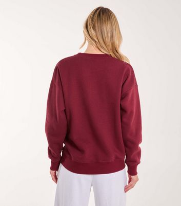 Burgundy pink sweatshirt store