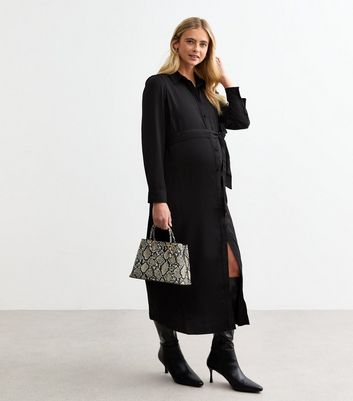 New look maternity shirt dress online