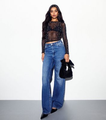 Mesh top new look online