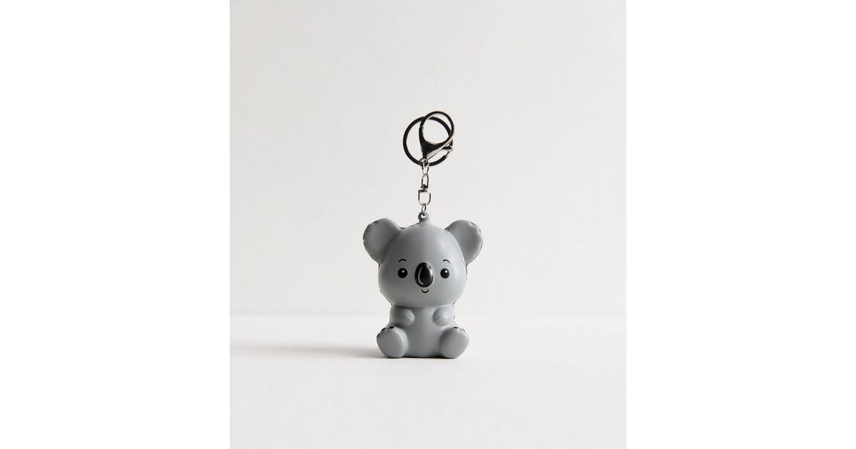 Grey Koala Key Ring | New Look