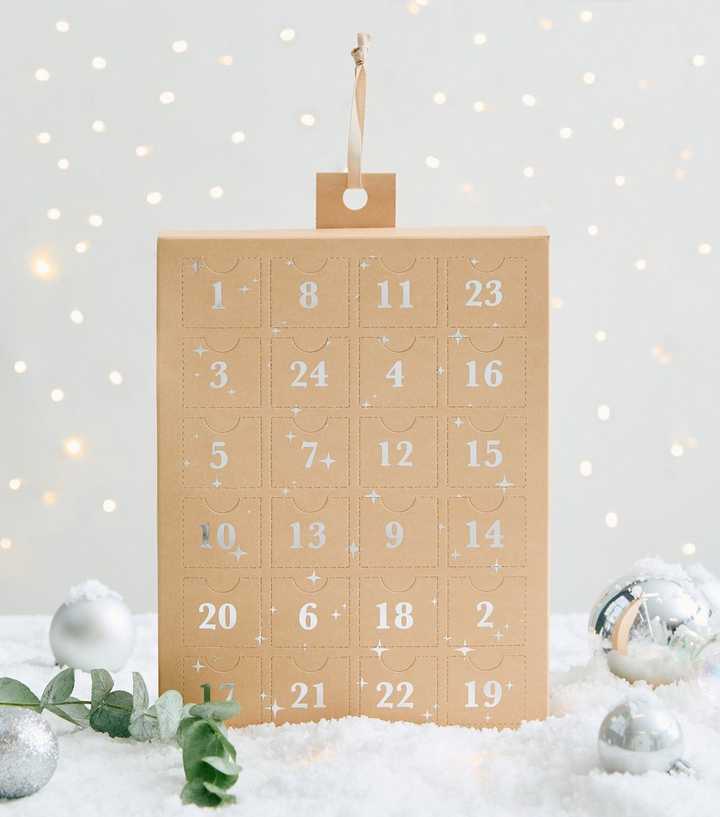 Silver Tone Jewellery Advent Calendar