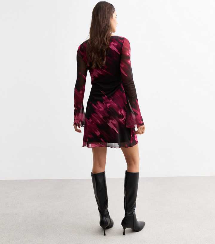 strapless open back dress CurveWow Wrap Dress Plain Red  Curvewow