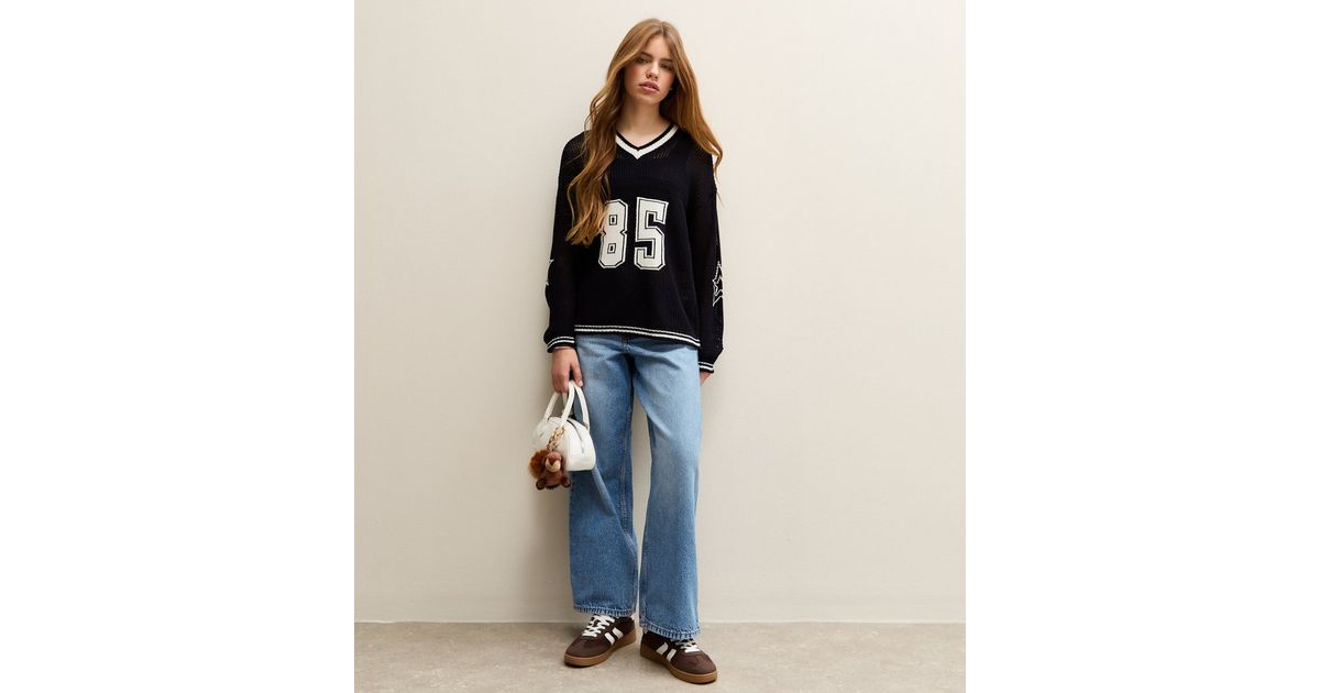 Female Blue Washed Skater Jeans main image 1