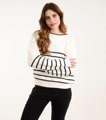 Blue Vanilla Stone Stripe Jumper 