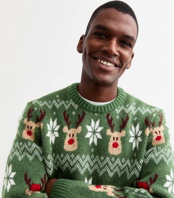 Green christmas jumper hotsell