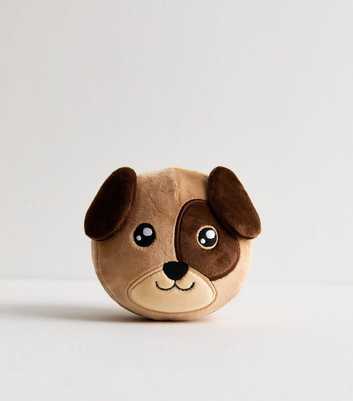 Brown Super Soft Dog Stress Ball