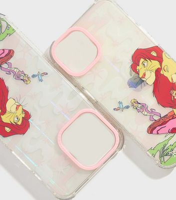 Skinnydip Pink The Lion King Print iPhone Case New Look