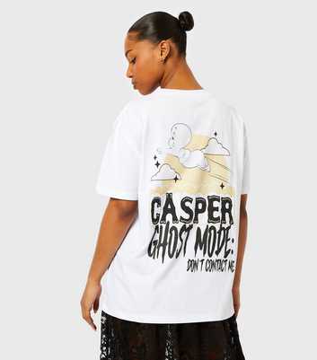 Skinnydip White Casper Ghost Mode Tee