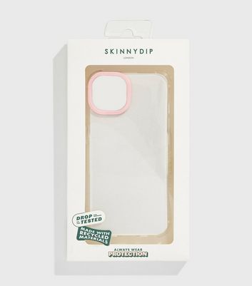 Skinnydip Pink Glitter iPhone Case New Look