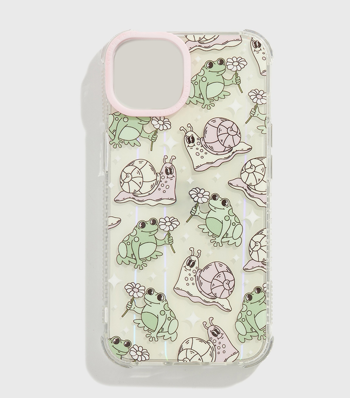 Frog & Snail Print iPhone Case Skinnydip New Look