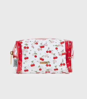 Skinnydip Floral Cherry Make Up Bag 