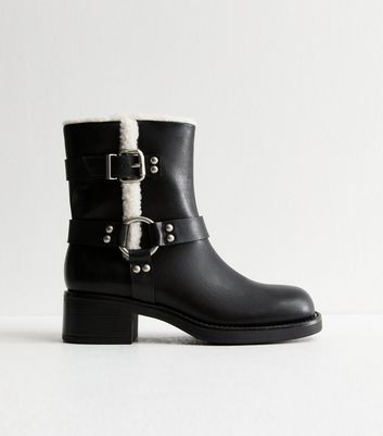 New look biker boots on sale