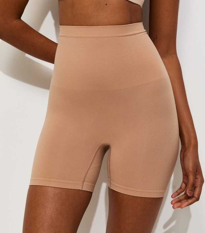 Tan Seamless Shaping Shorts