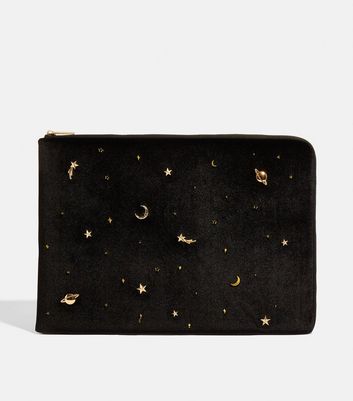 Skinnydip Black Celestial Laptop Case New Look