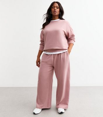 New look pink joggers sale