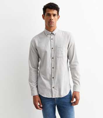 Jack & Jones Grey Long Sleeve Shirt 