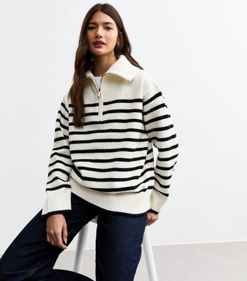 【LOOKPLE】LOOK CHIEF STRIPE HALF SLEEVE KNIT 158440.jpg