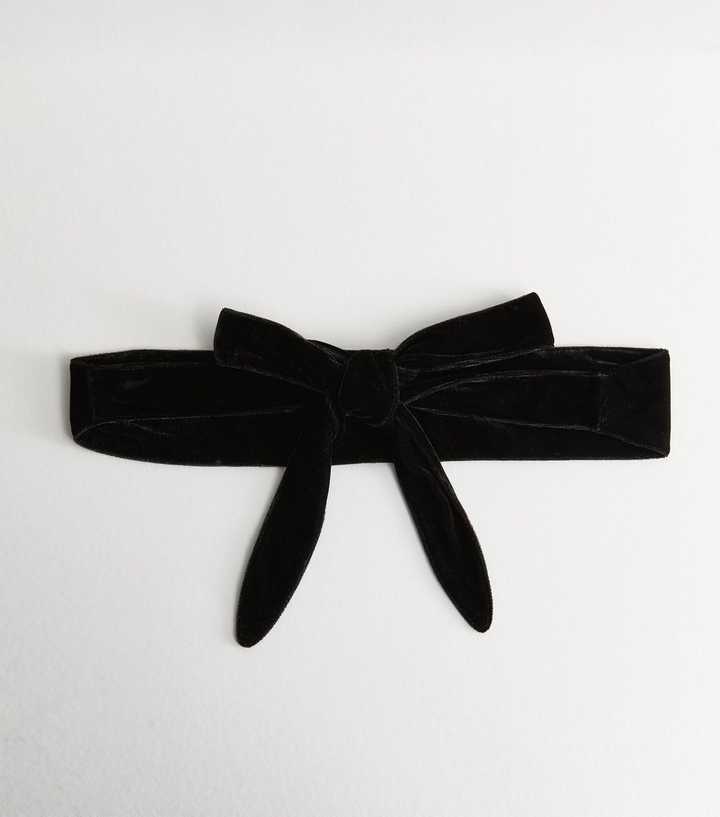 Black Velvet Belt 