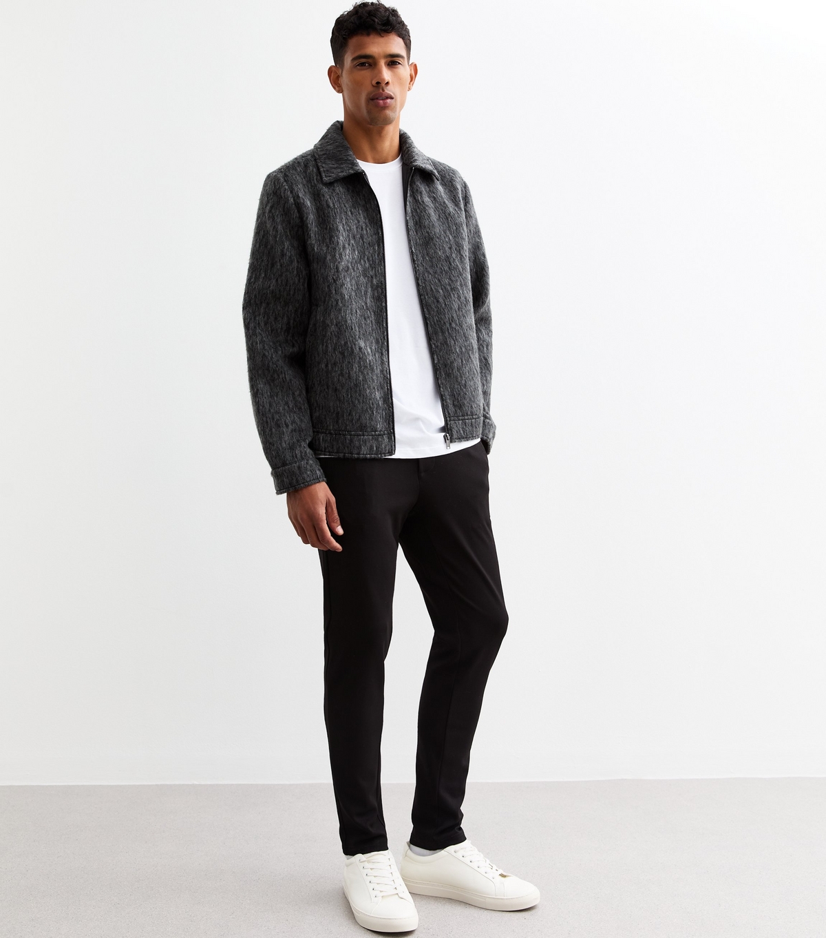 Men's Black Slim Trousers Only and Sons New Look