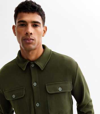 Only & Sons Khaki Twill Overshirt