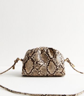 Snakeskin bag new look on sale