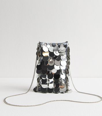 Silver bag new look online