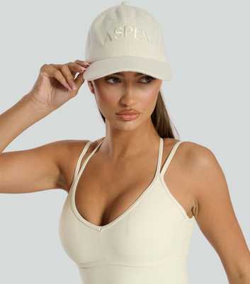 South Beach Cream Aspen Embroidered Cap