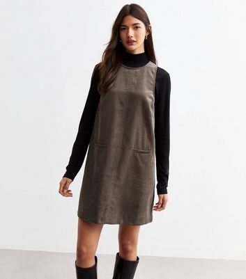 New look corduroy pinafore hotsell