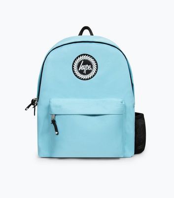 HYPE Light Blue Iconic Backpack New Look