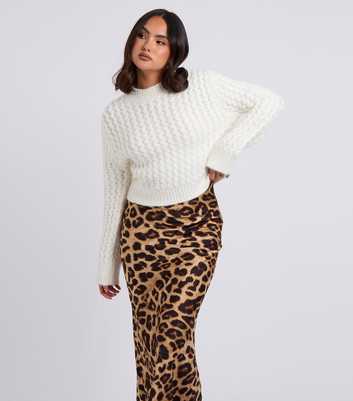 Urban Bliss Cream Cable Knit Jumper