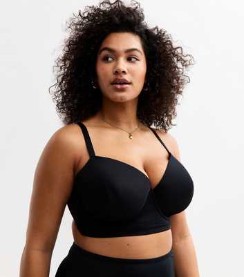 Curves Black Smooth Multiway Padded Bra