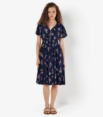 Mini April Navy Floral