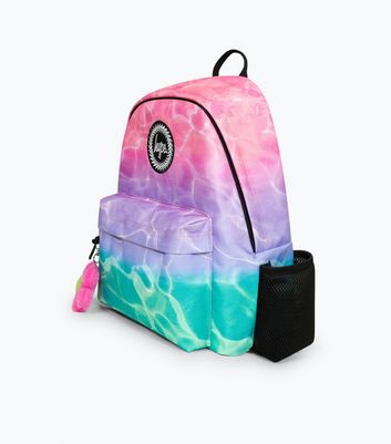 Iconic Backpack Girl Hype Bags Hype Girls Black/Purple Glitter