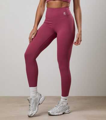 Gym King Light Burgundy 365 Leggings