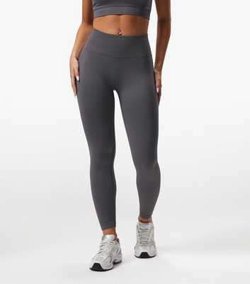 Gym King Grey Sculpt Seamless Leggings