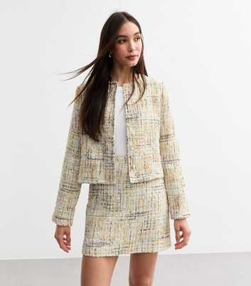 Cameo Rose Off White Bouclé Jacket