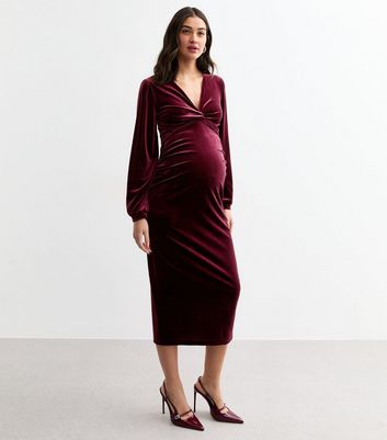 Red Velvet Plus Size Red Maternity Dresses Maternity Red Velvet