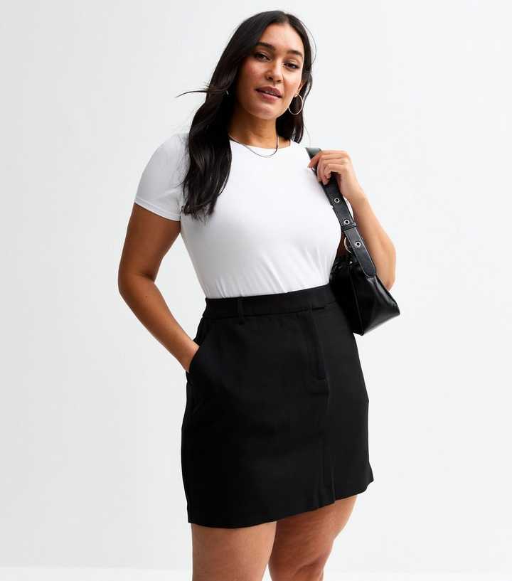 black a line skirt dress Basic A-line Skirt main image 0