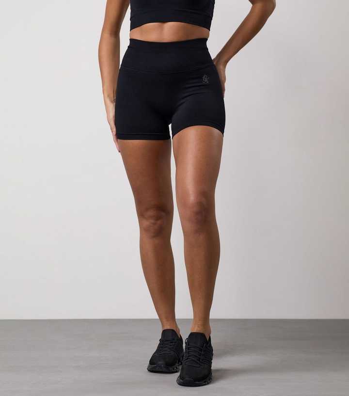 Gym King Black Sculpt Shorts 