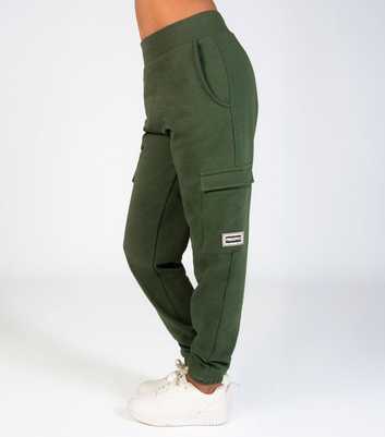 Pineapple Green Cargo Joggers 