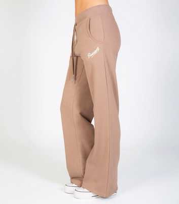 Pineapple Brown Wide Leg Joggers 