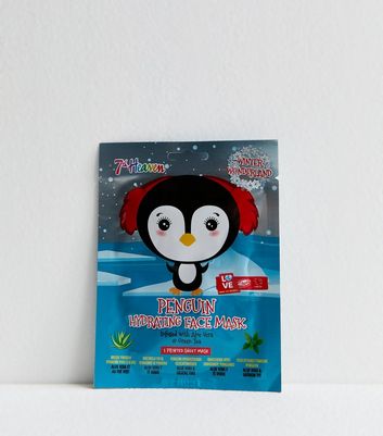 7th Heaven Christmas Penguin Sheet Mask New Look