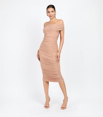 Little mistress pink midi dress best sale