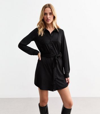 Faux suede shirt dress on sale