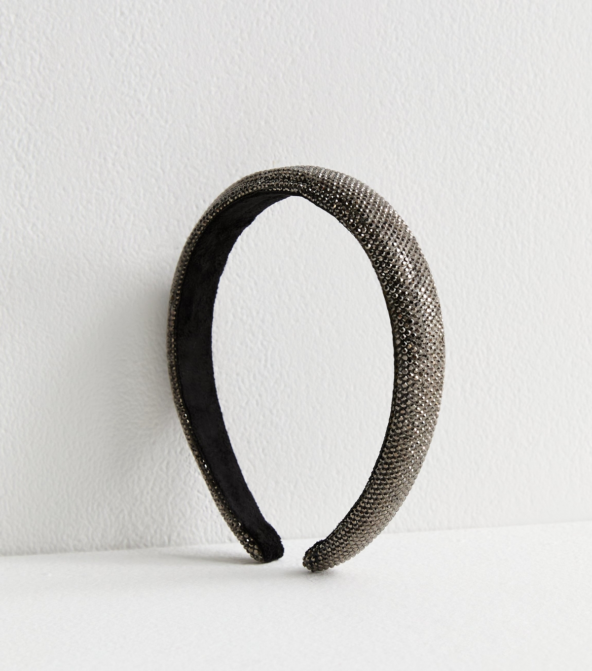 Silver Diamanté Embellished Headband New Look