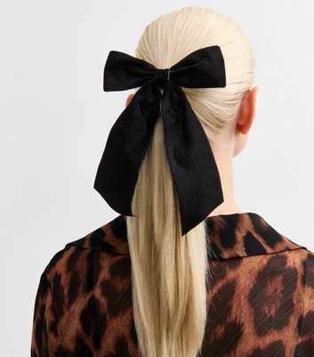 Black Velvet Bow Hair Band